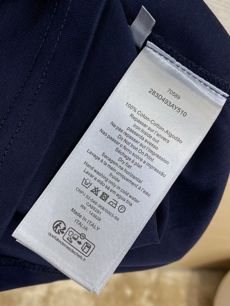 Dior Patch Pocket CD Diamond Embroidered Polo Shirt 8