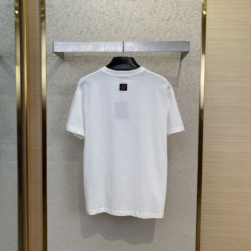 LV quatrefoil hot diamonds short-sleeved T-shirt 1