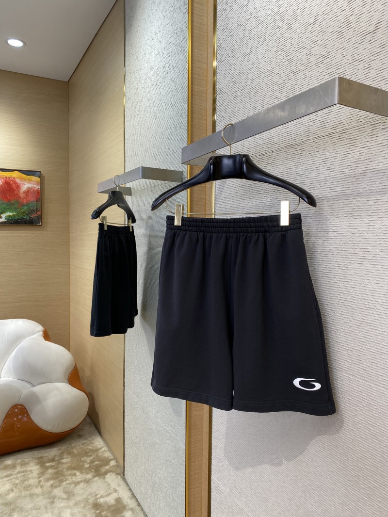 Balenciaga Embroidered Casual Shorts 2