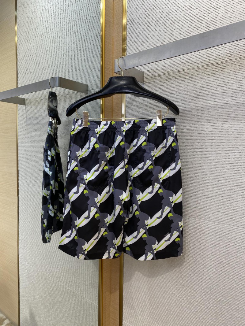 Gucci Surf Print Silk Shorts 6