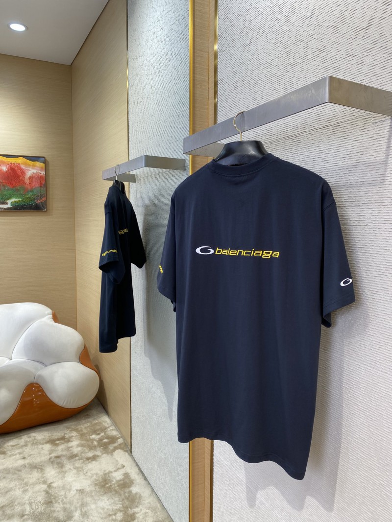 Balenciaga Ring Embroidery Short Sleeve T-Shirt 1 3