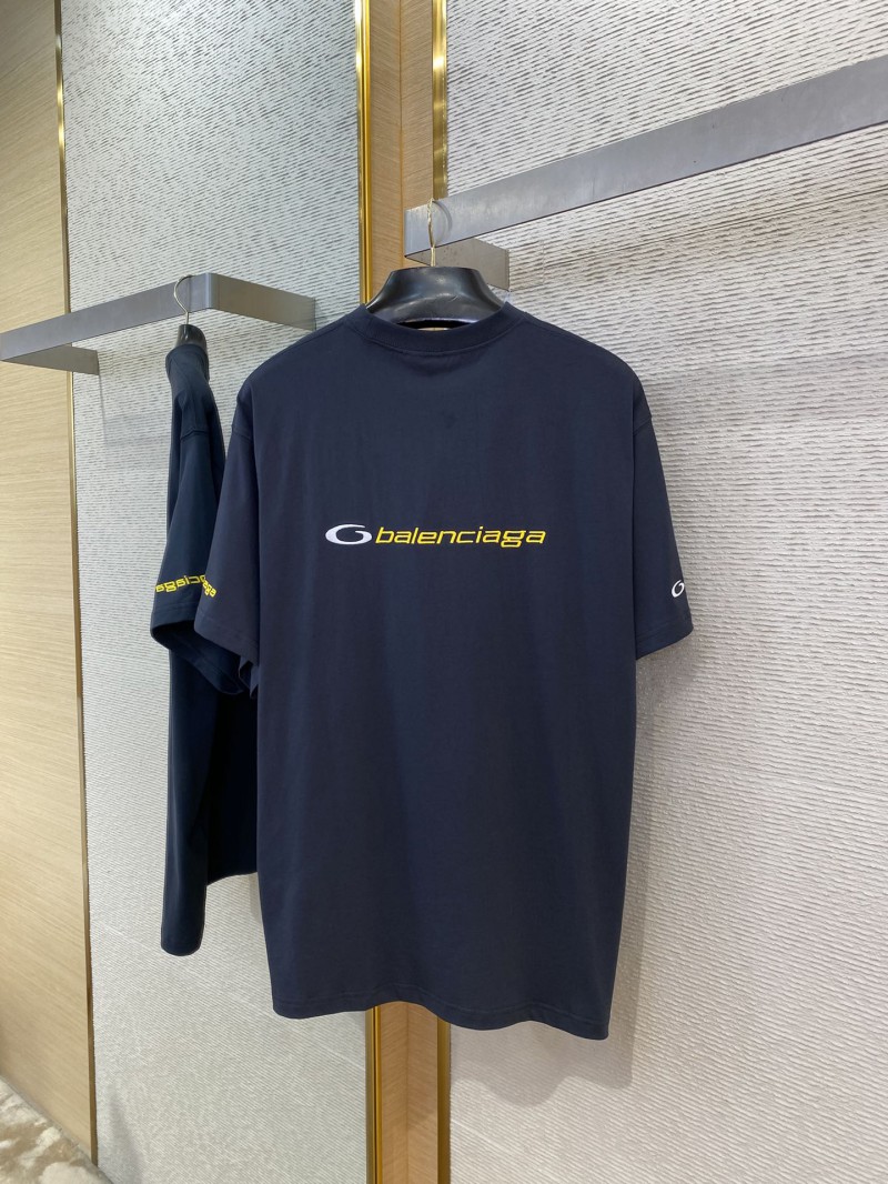 Balenciaga Ring Embroidery Short Sleeve T-Shirt 1 6