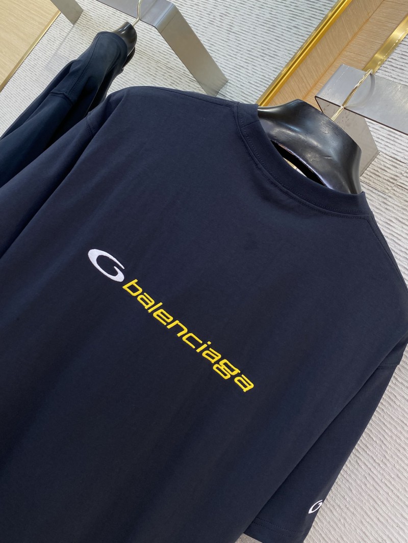Balenciaga Ring Embroidery Short Sleeve T-Shirt 1 7
