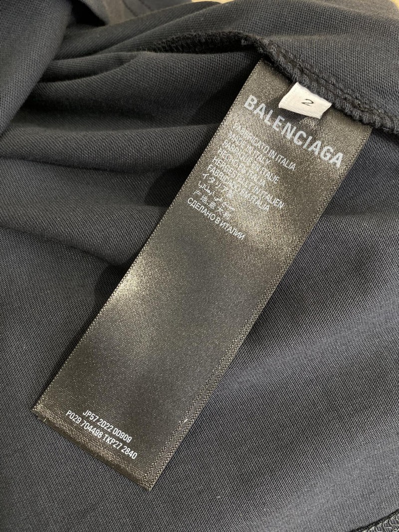 Balenciaga Ring Embroidery Short Sleeve T-Shirt 1 8
