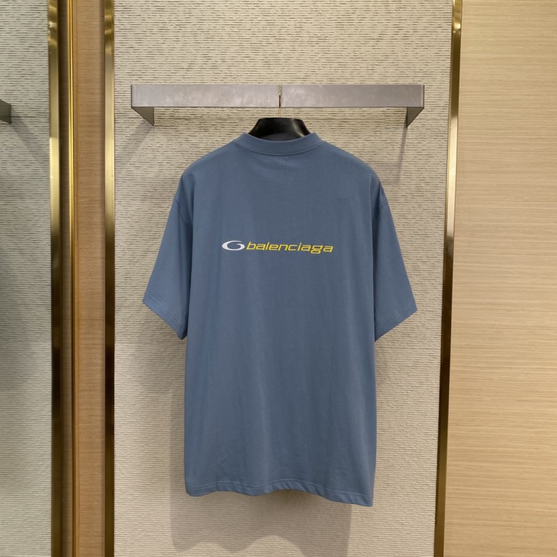 Balenciaga Ring Embroidery Short Sleeve T-Shirt 2 1
