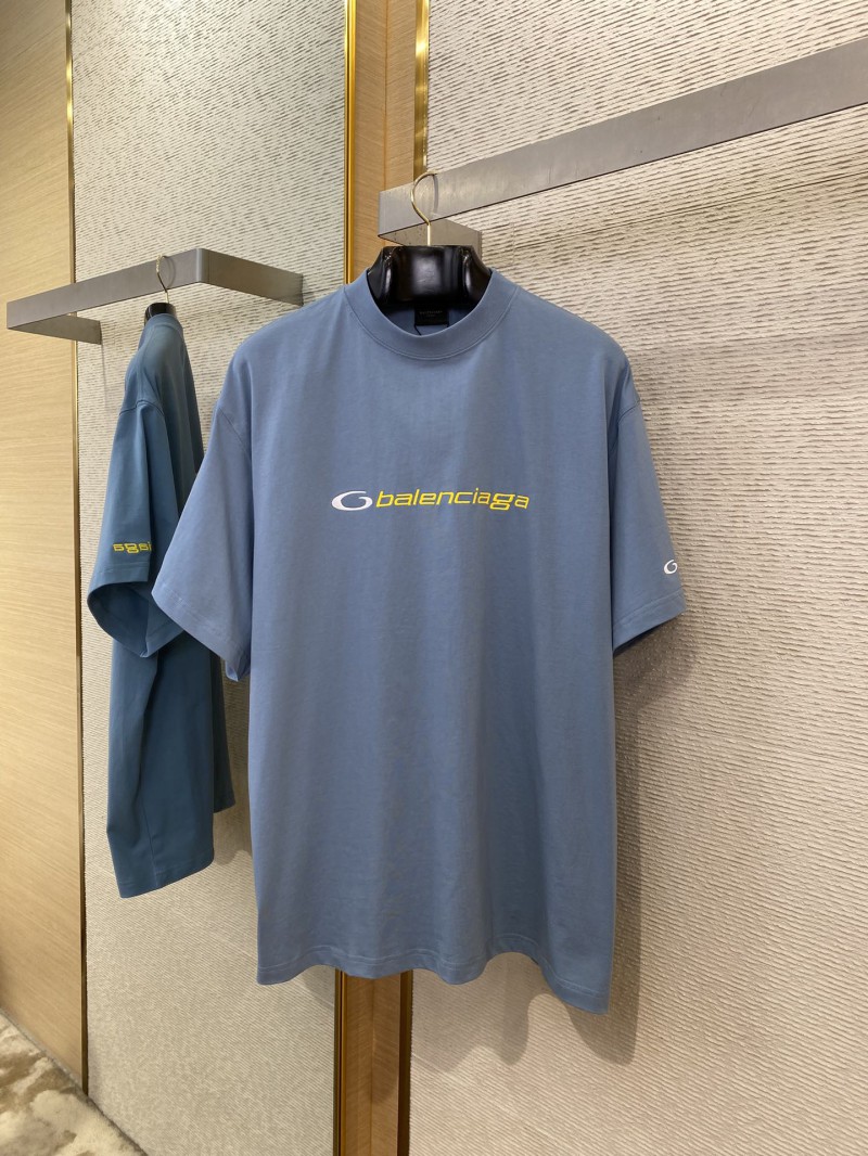 Balenciaga Ring Embroidery Short Sleeve T-Shirt 2 4