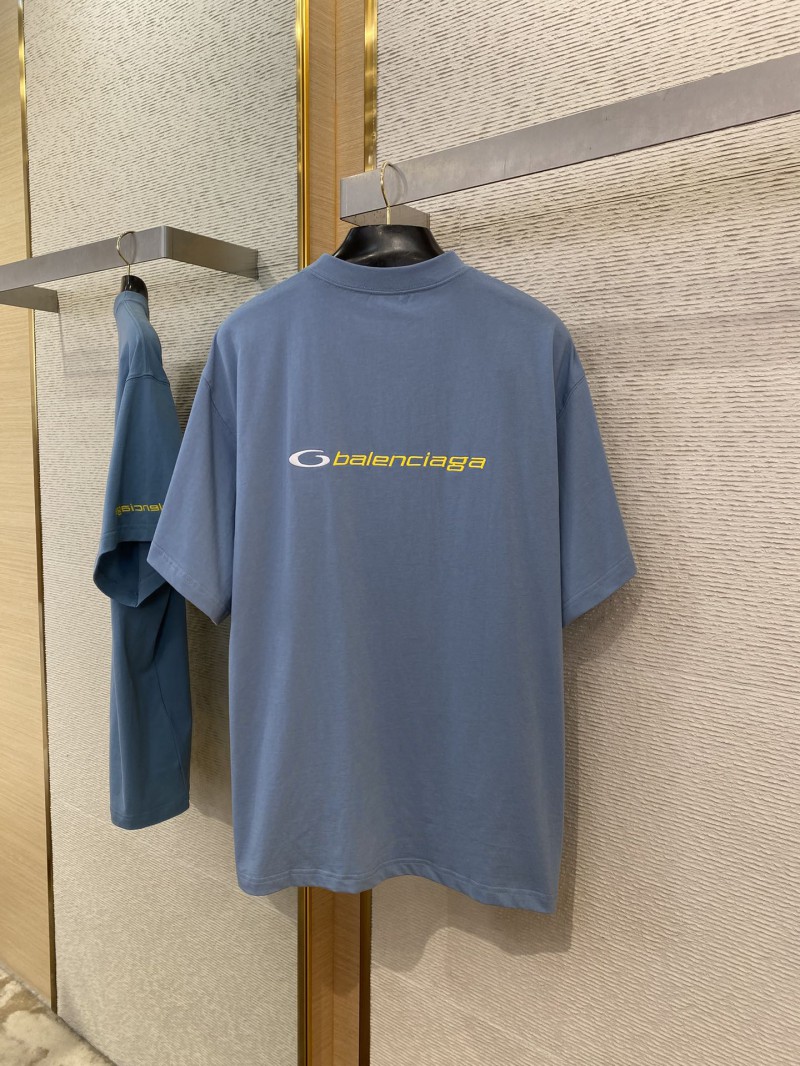 Balenciaga Ring Embroidery Short Sleeve T-Shirt 2 6