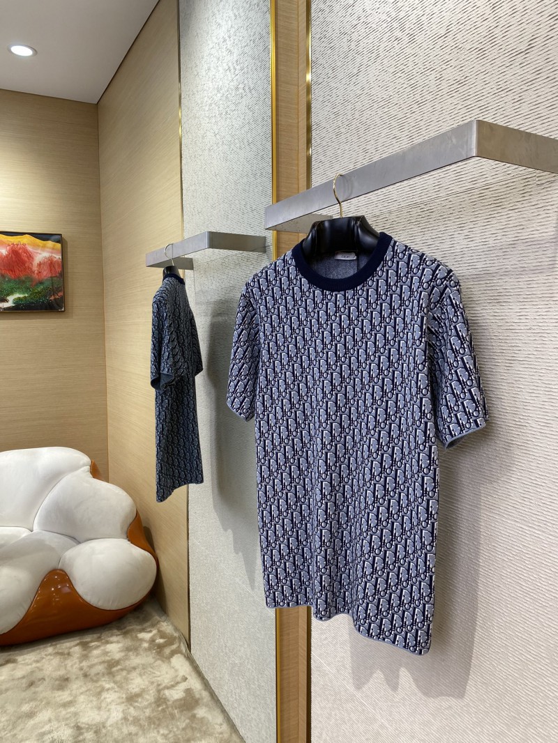 Dior Classic Old Fashioned Full Knit Short Sleeve 3