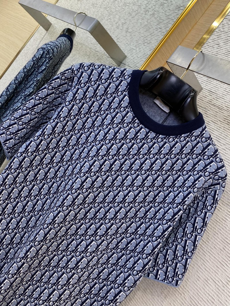 Dior Classic Old Fashioned Full Knit Short Sleeve 6