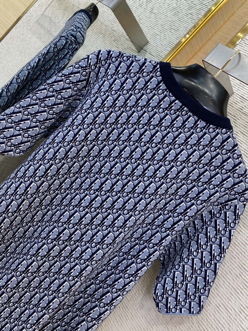 Dior Classic Old Fashioned Full Knit Short Sleeve 8