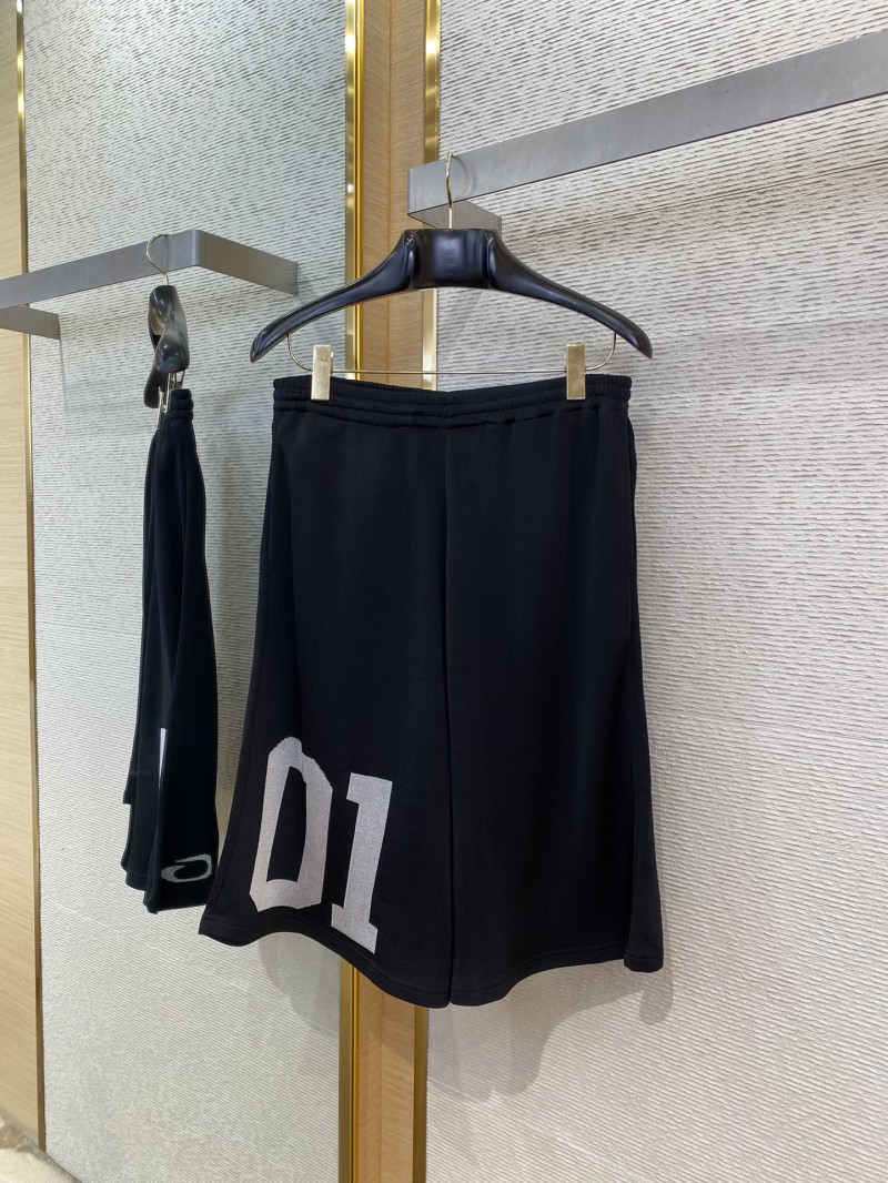 Balenciaga silk jersey shorts 4