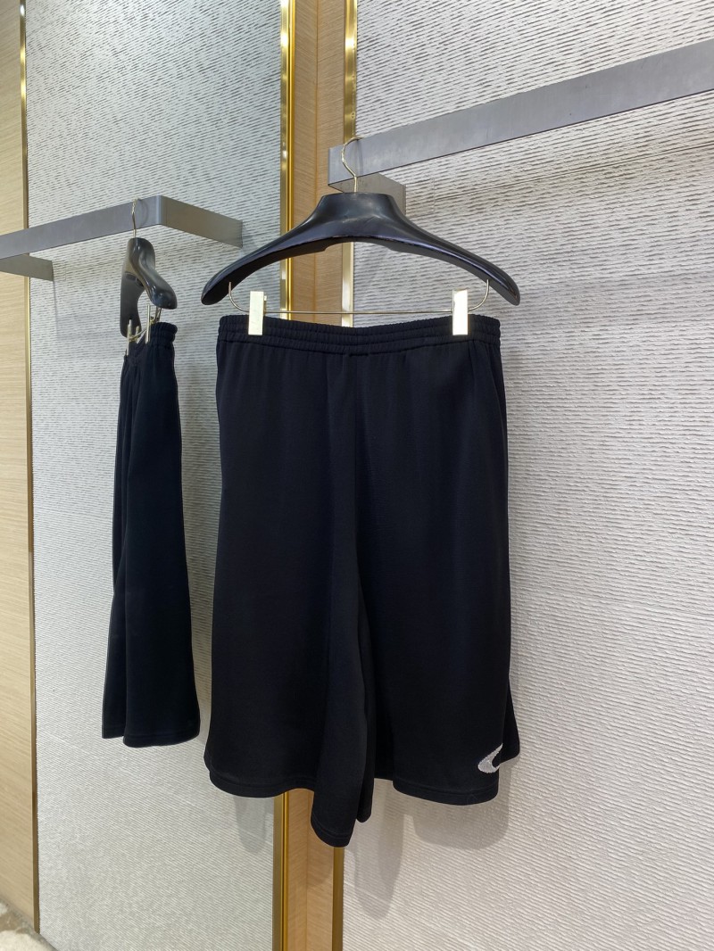 Balenciaga silk jersey shorts 6