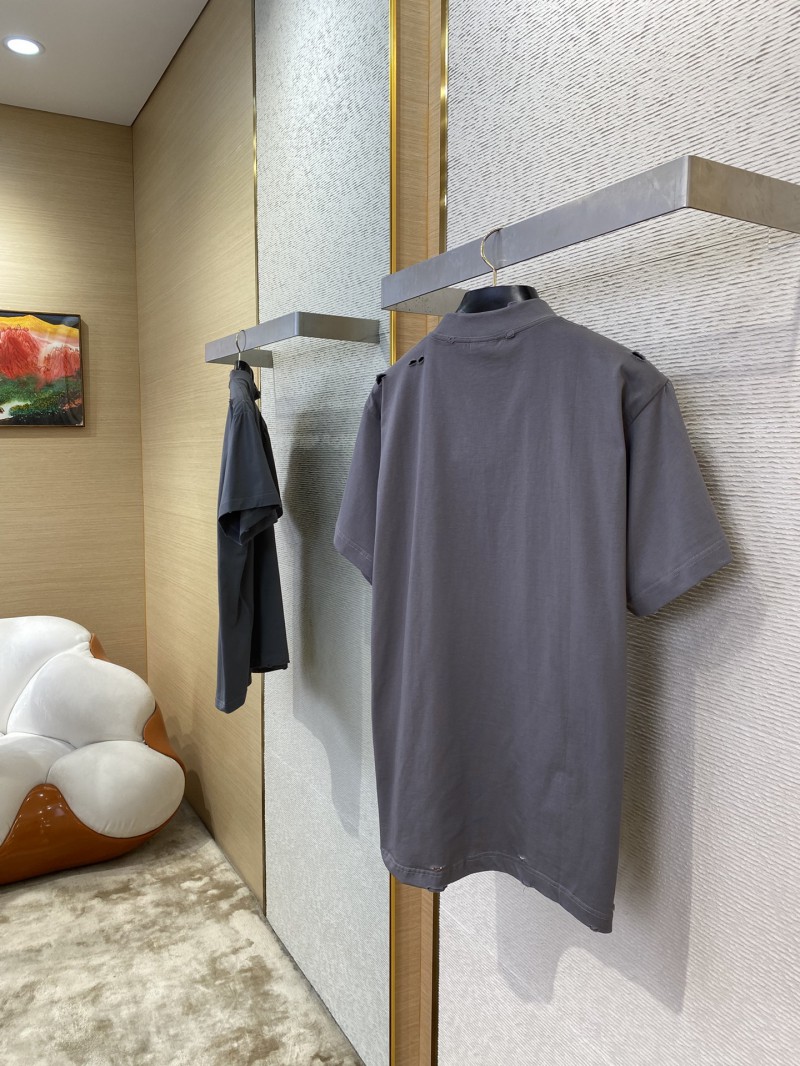 Balenciaga Letter Destroyed Irregular Short Sleeve T-Shirt 3