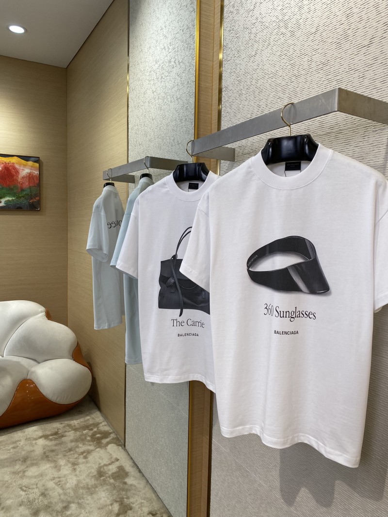 Balenciaga Satchel Print Short Sleeve T-Shirt 2
