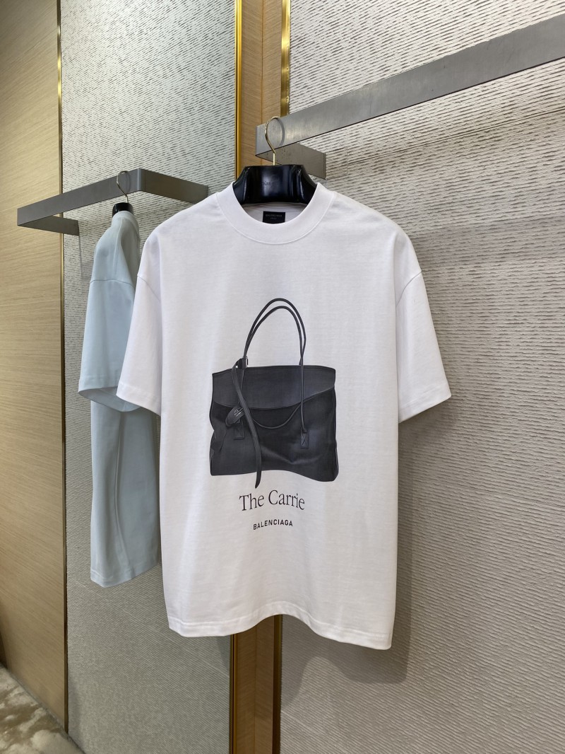 Balenciaga Satchel Print Short Sleeve T-Shirt 4