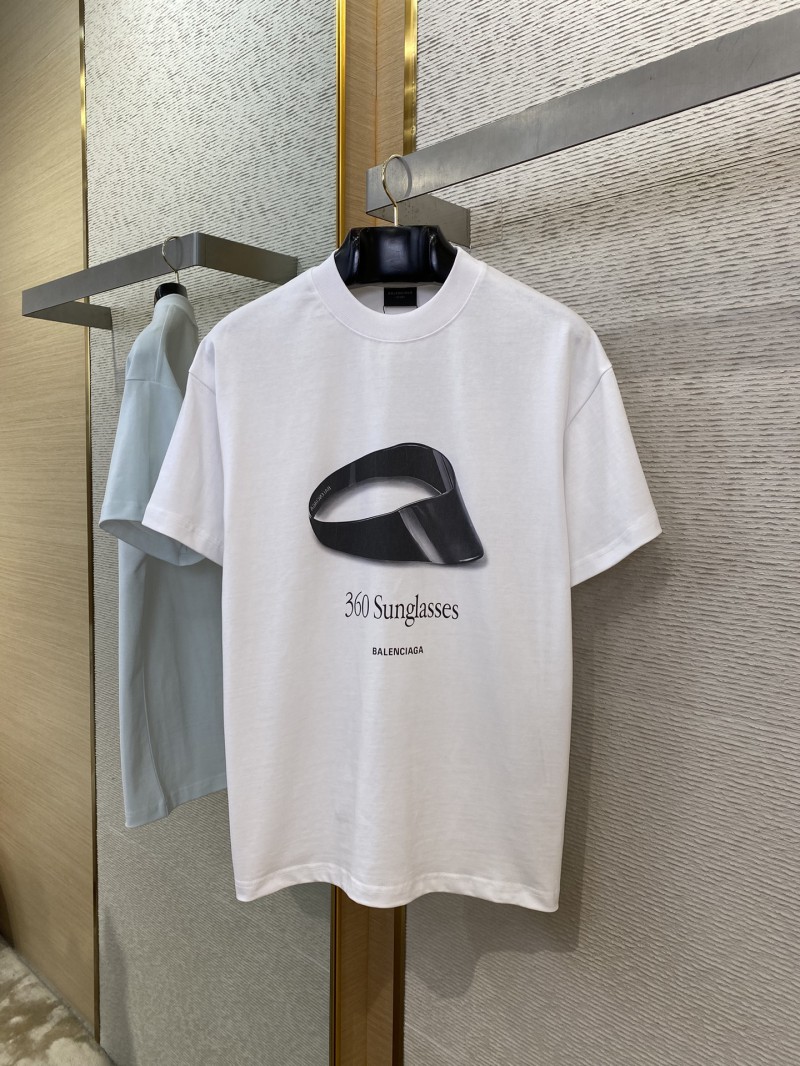 Balenciaga Sun Hat Print Short Sleeve T-Shirt 4