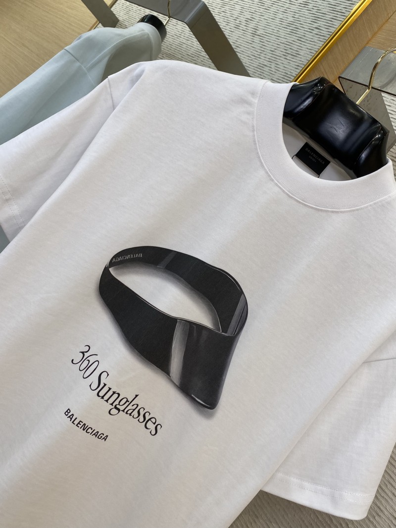 Balenciaga Sun Hat Print Short Sleeve T-Shirt 5