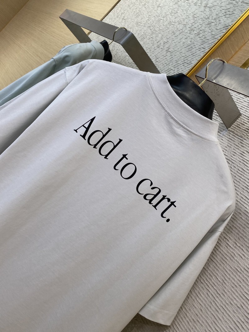 Balenciaga Shoes Print Short Sleeve T-Shirt 7