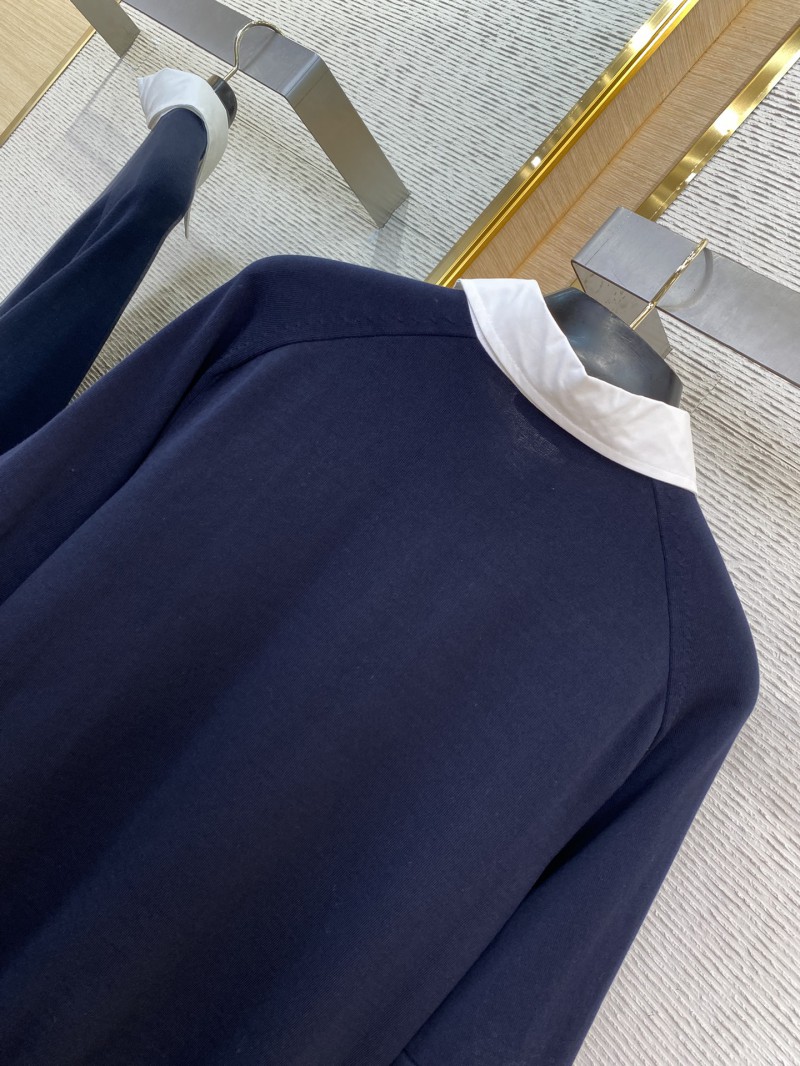 LV embroidered pearl button polo shirt 7
