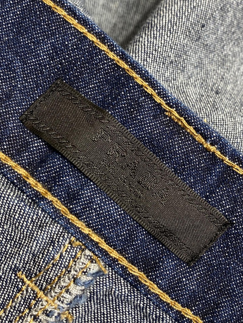 Prada Triangle Label Denim Shorts 8