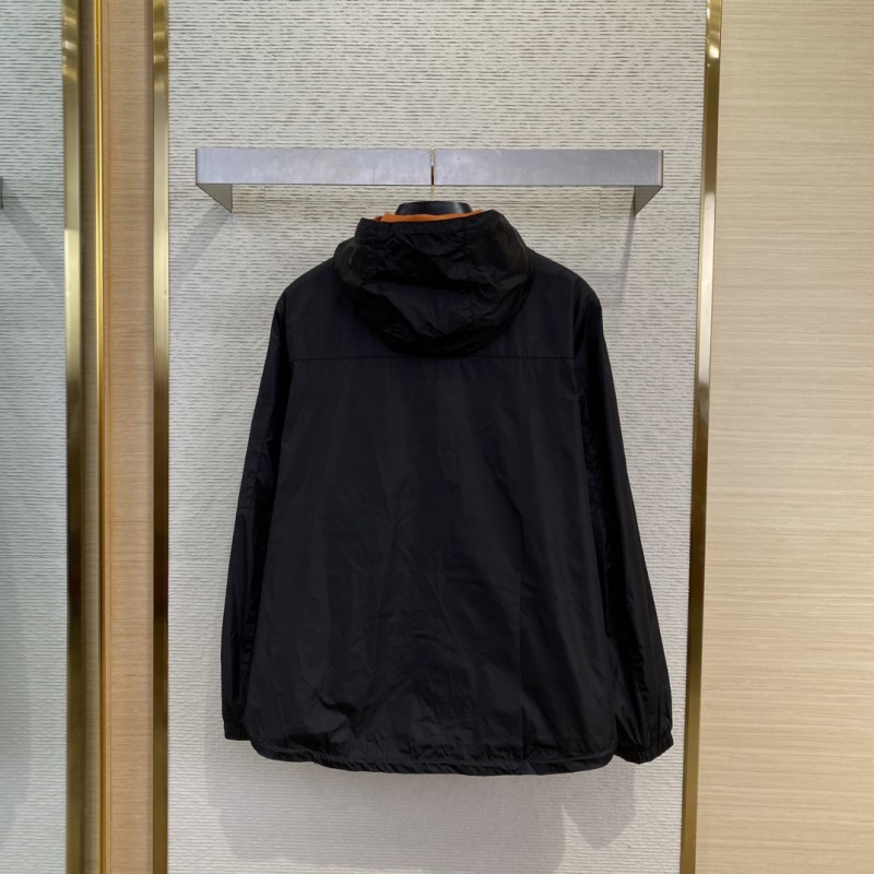 Prada Reversible Hooded Jacket Coat 1