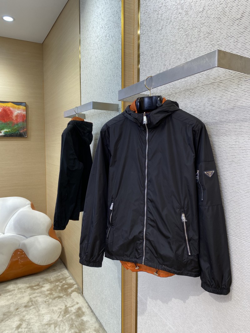 Prada Reversible Hooded Jacket Coat 2
