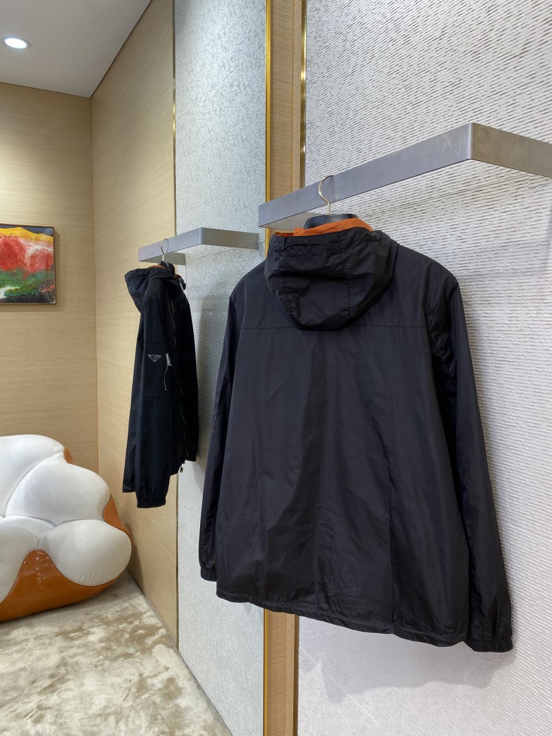 Prada Reversible Hooded Jacket Coat 3
