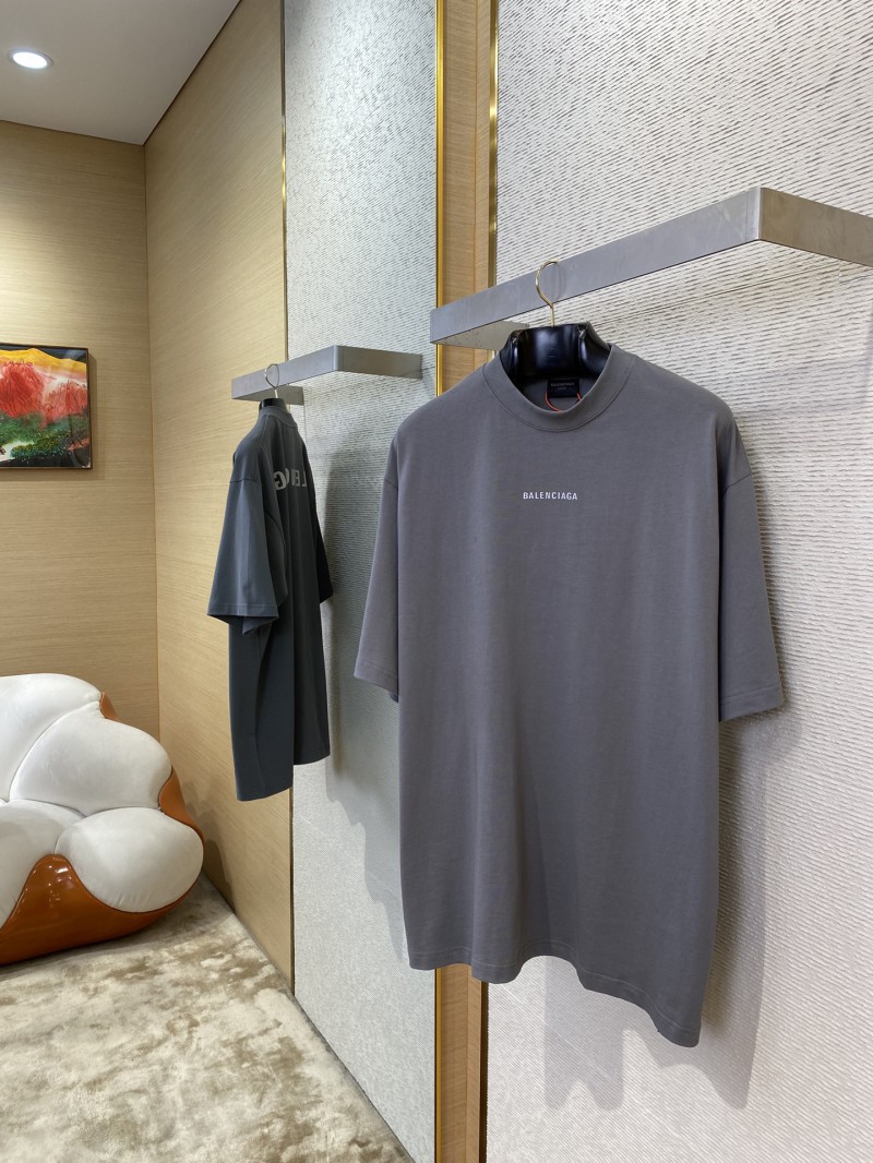 Balenciaga Letters Reflective Short Sleeve T-Shirt 2