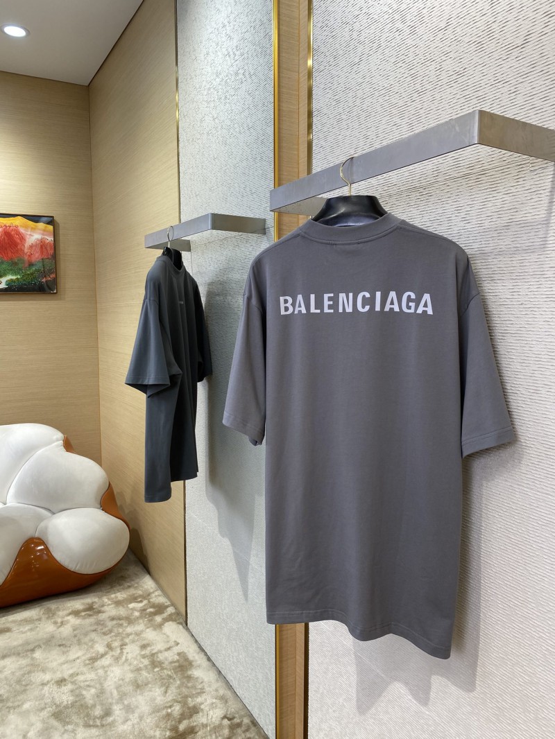 Balenciaga Letters Reflective Short Sleeve T-Shirt 3