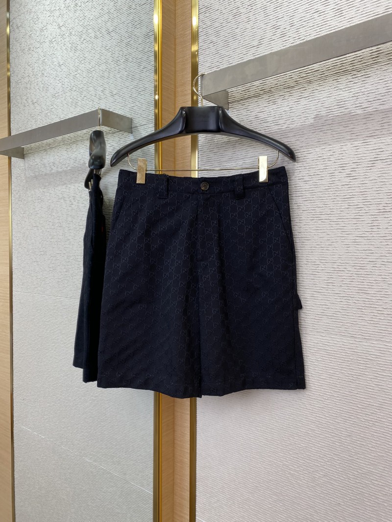 Gucci Jacquard Shorts Black 4