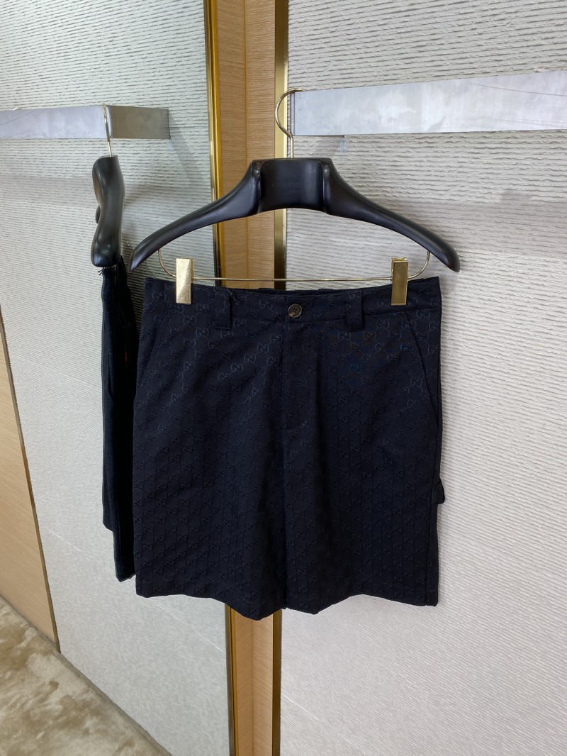 Gucci Jacquard Shorts Black 6
