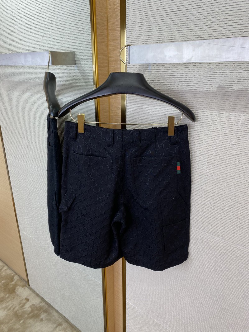 Gucci Jacquard Shorts Black 7