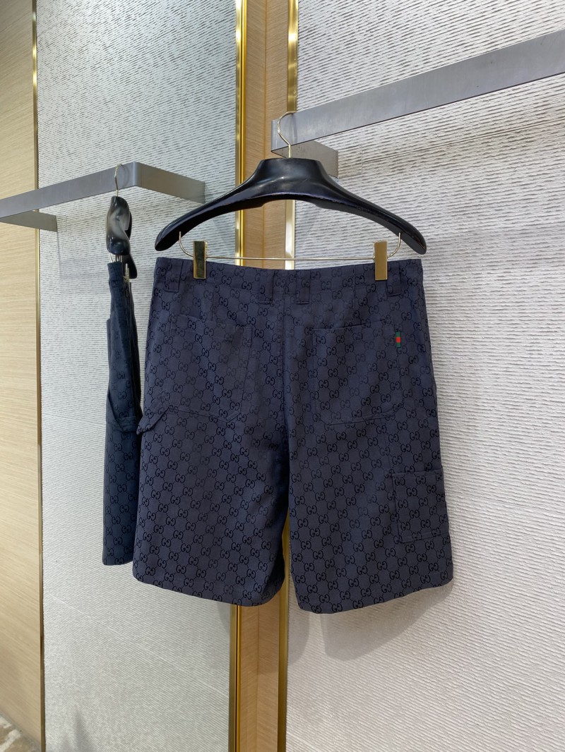 Gucci GG Full Print Jacquard Shorts Grey 6
