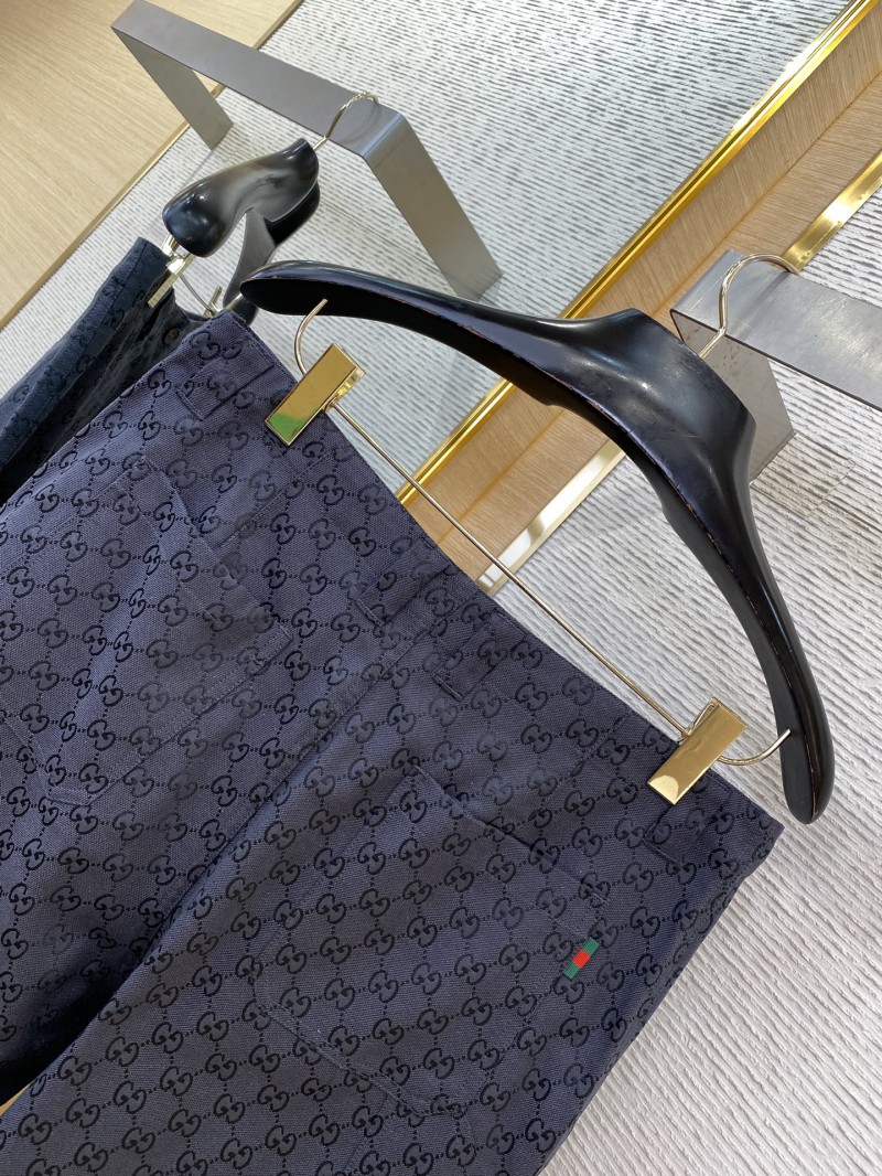 Gucci GG Full Print Jacquard Shorts Grey 7