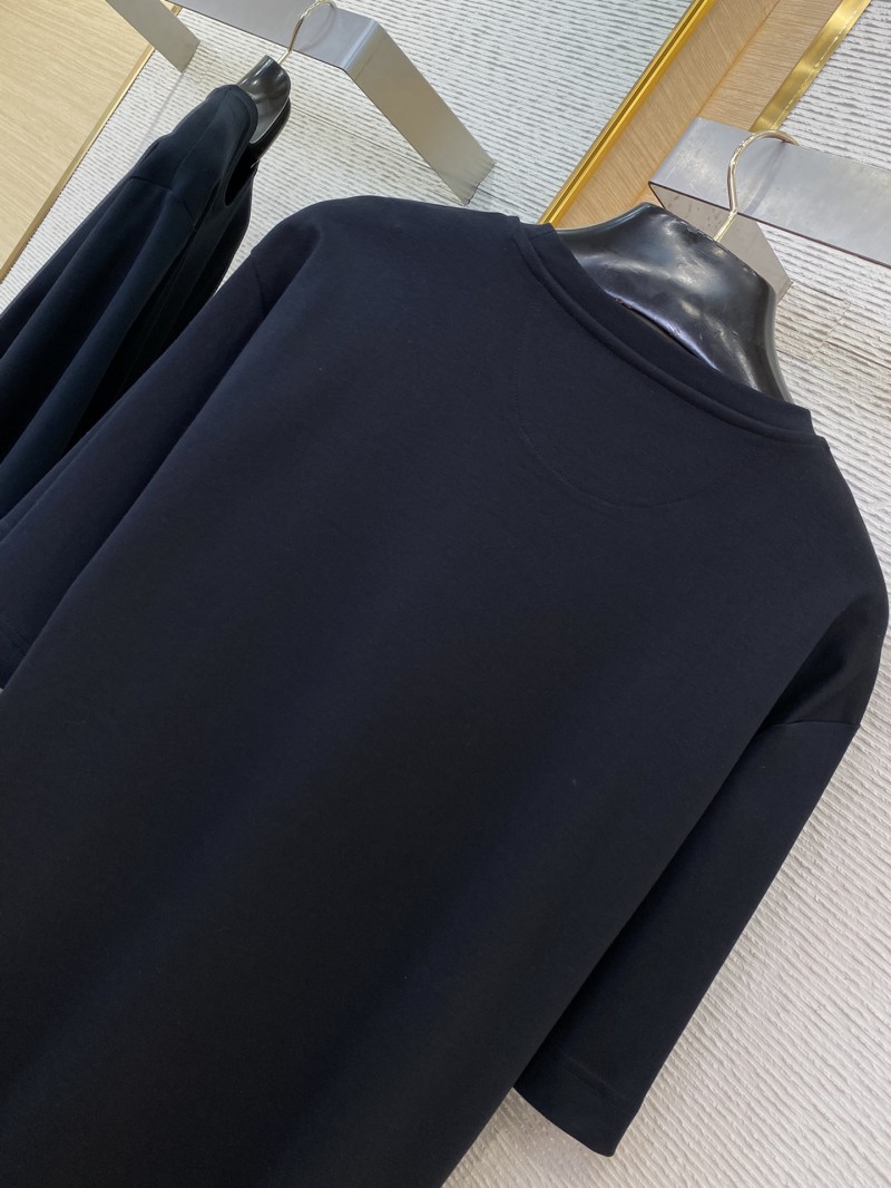 Fendi Hardware Hot Stamped Short Sleeve T-Shirt Black 7