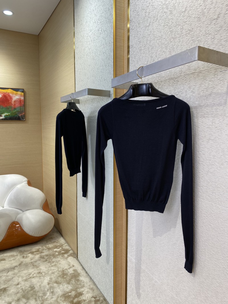 Miu Miu Wool One Neck Sweater 2