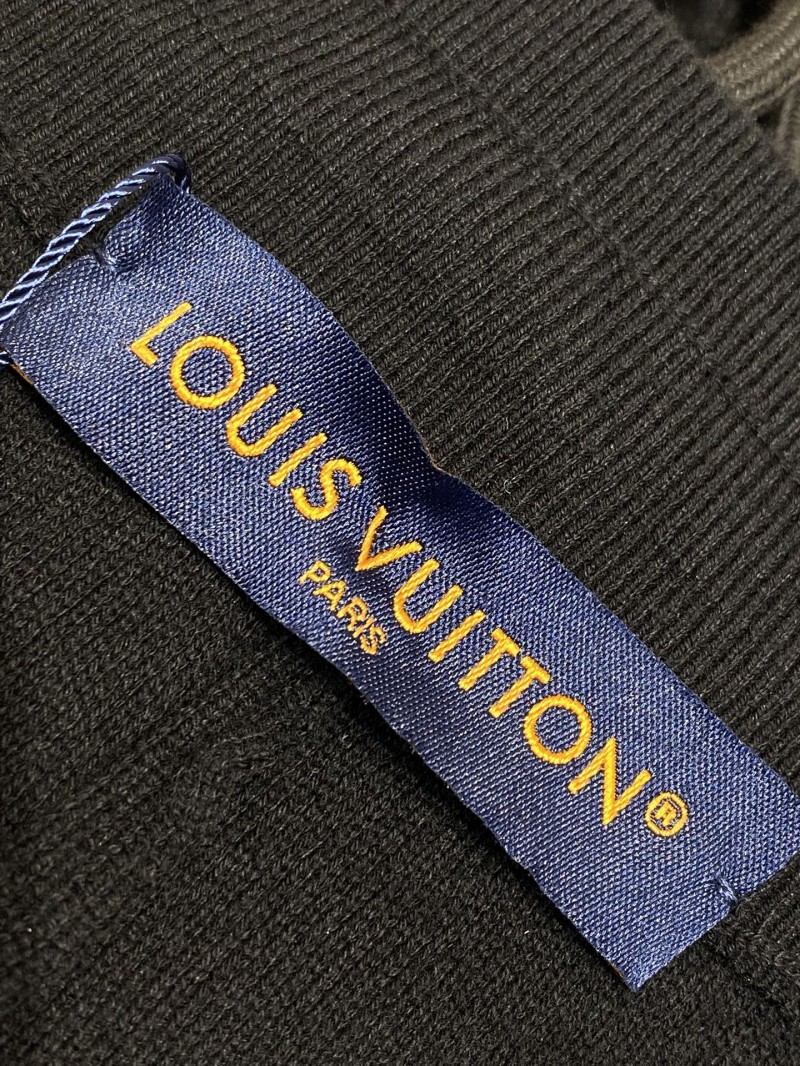 LV Embossed Drawstring Shorts 8