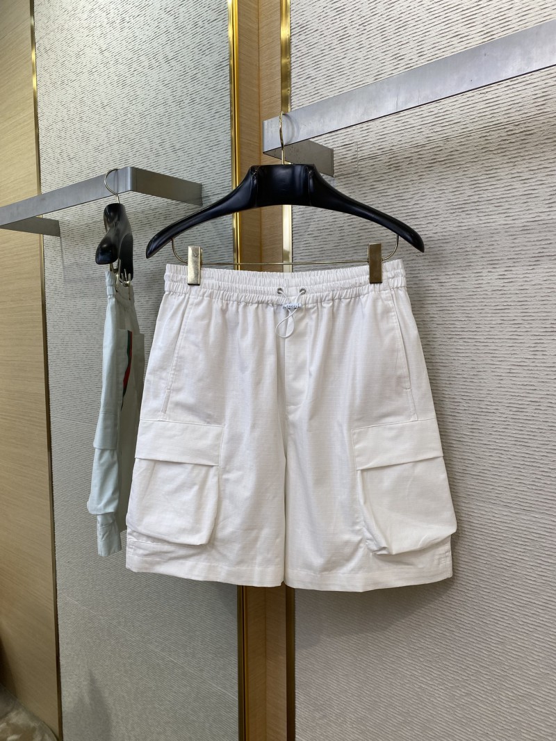 Gucci Tricolour Branded Monogrammed White Casual Sweatshorts 4
