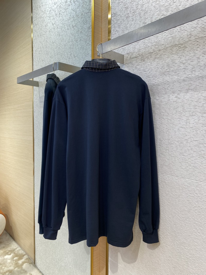 Balenciaga Check Collar Polo Shirt 6