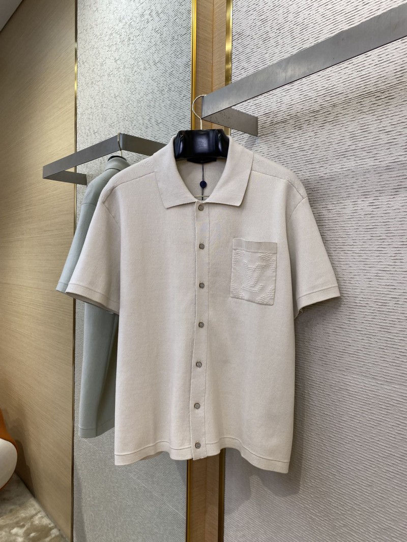 LV Pocket Embossed Short Sleeve Knit 4
