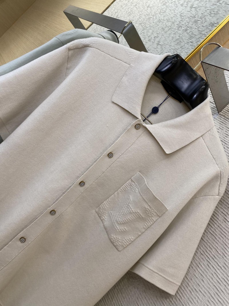 LV Pocket Embossed Short Sleeve Knit 5