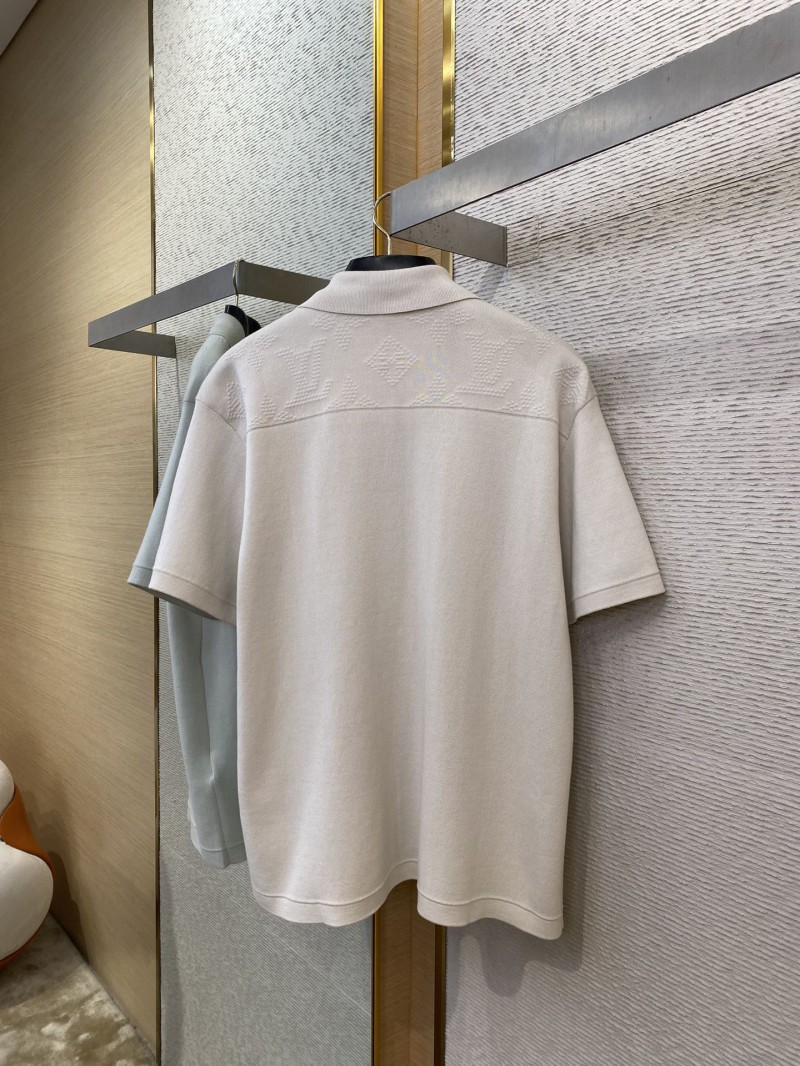 LV Pocket Embossed Short Sleeve Knit 6