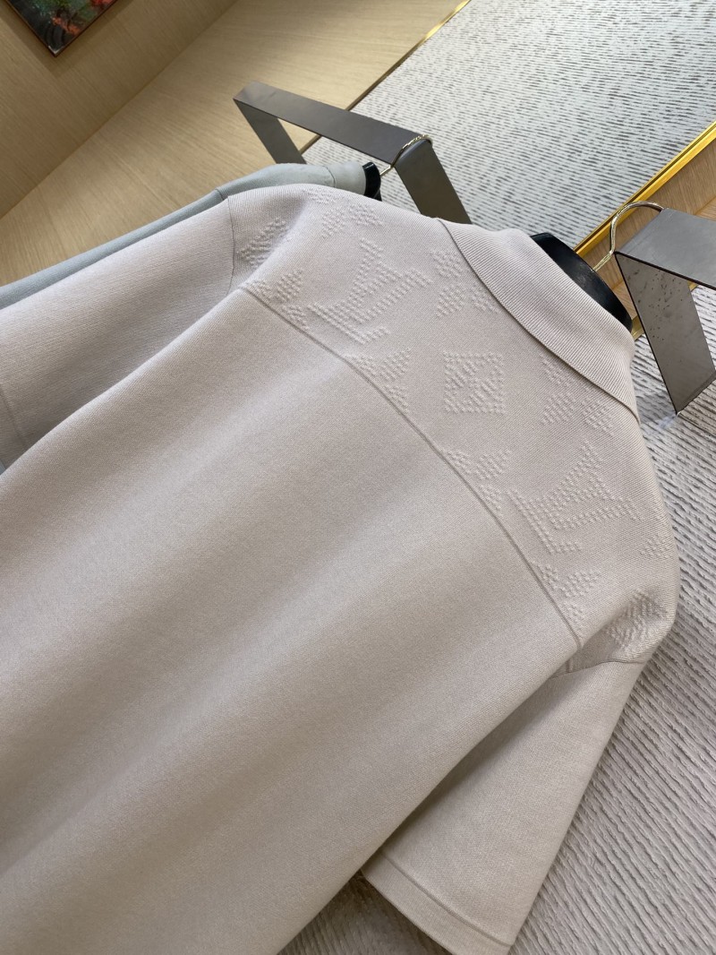 LV Pocket Embossed Short Sleeve Knit 7