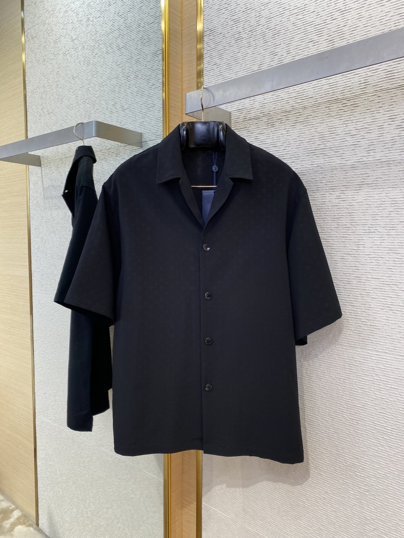 LV Full Print Casual Short Sleeve Polo Shirt 4