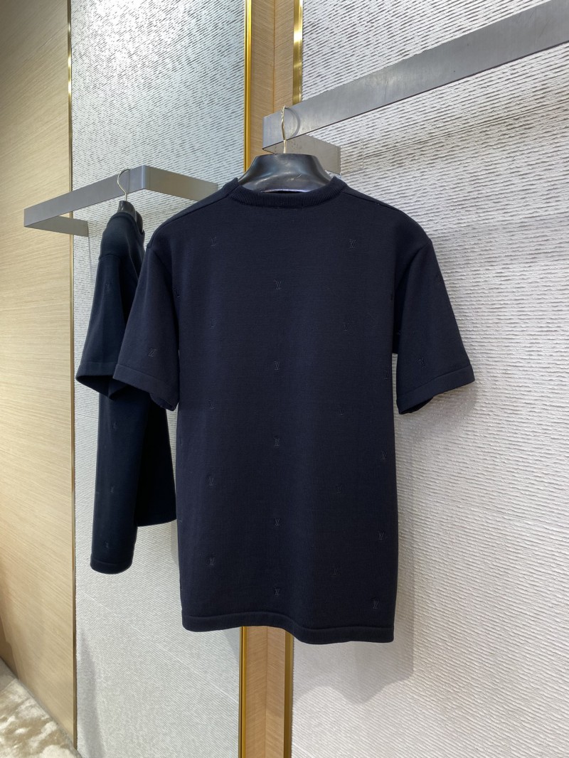 LV Full width embroidered knitted short sleeve 6