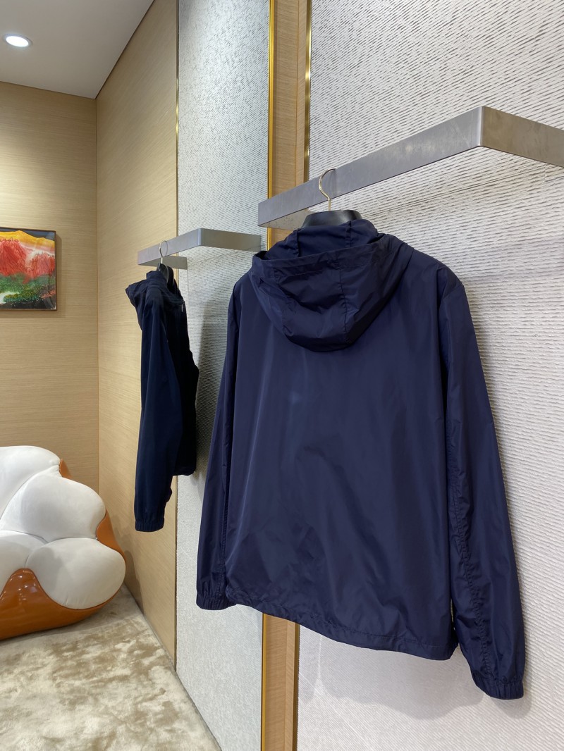 Fendi Badge Embroidered Hooded Jacket Coat 3