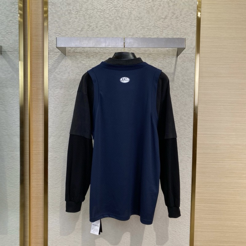 Balenciaga False Three Piece Athletic Long Sleeve T-Shirt 1