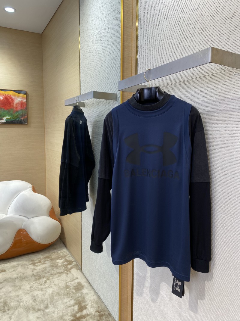 Balenciaga False Three Piece Athletic Long Sleeve T-Shirt 2