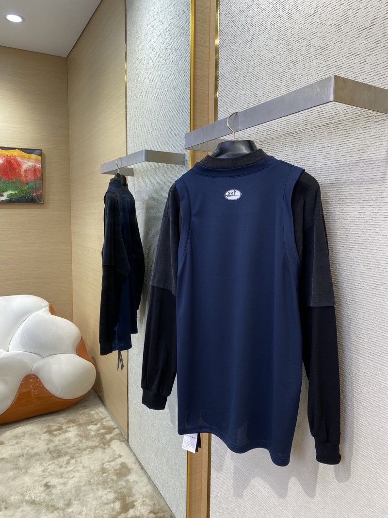 Balenciaga False Three Piece Athletic Long Sleeve T-Shirt 3