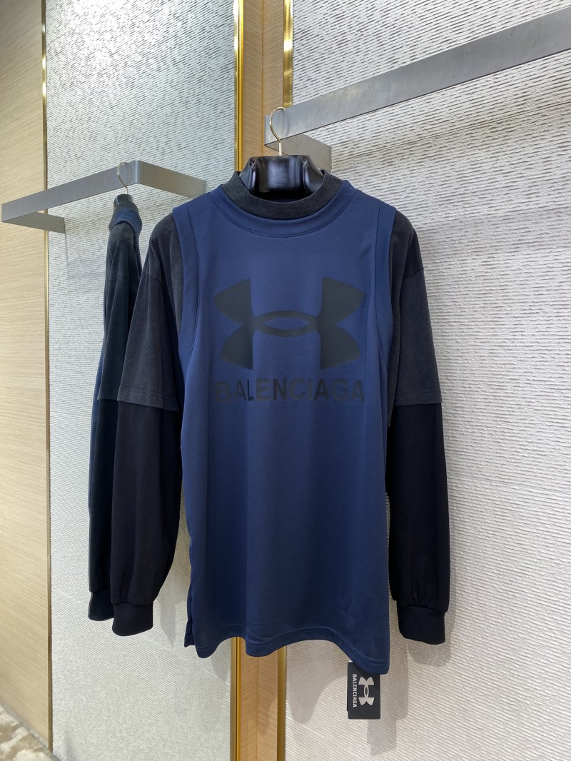 Balenciaga False Three Piece Athletic Long Sleeve T-Shirt 4